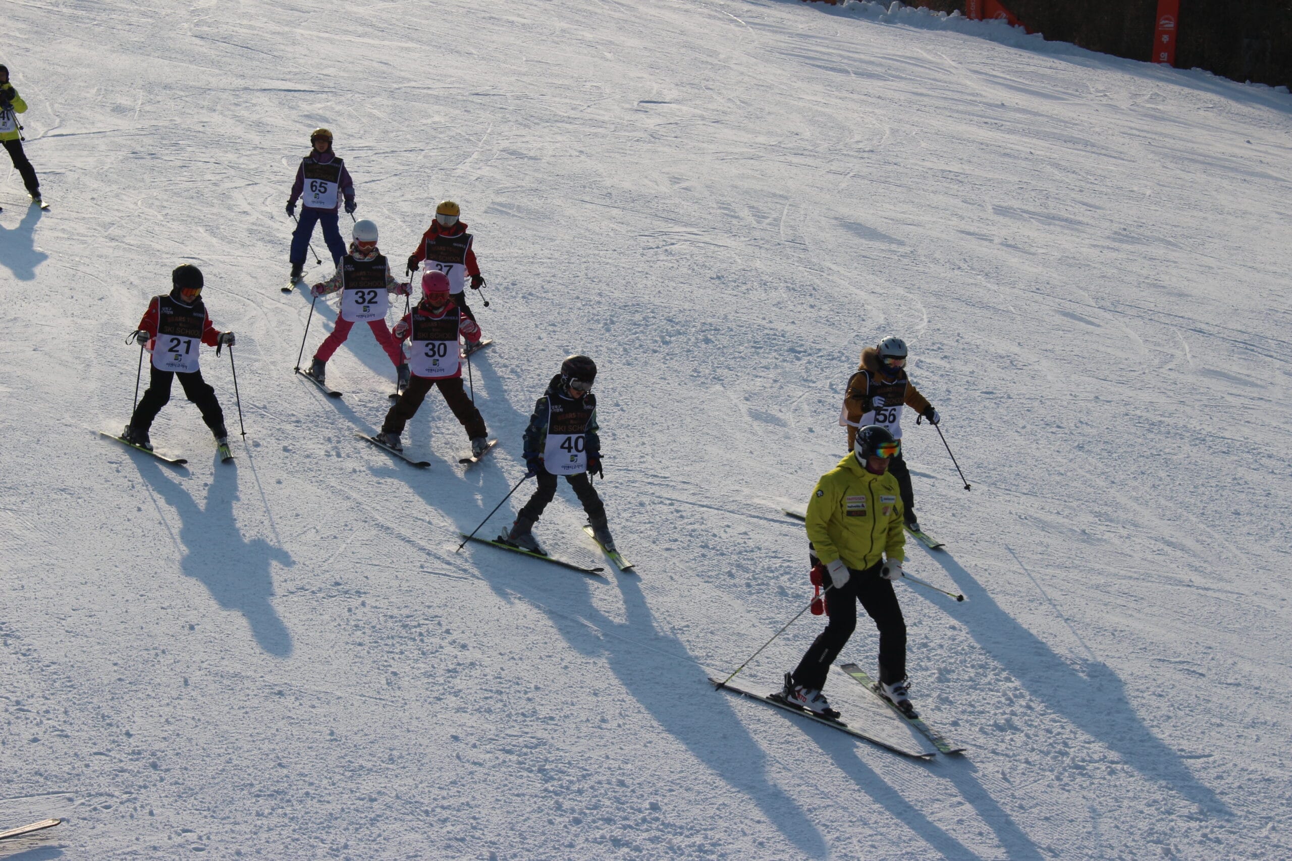 엘리시안강촌 스키강습