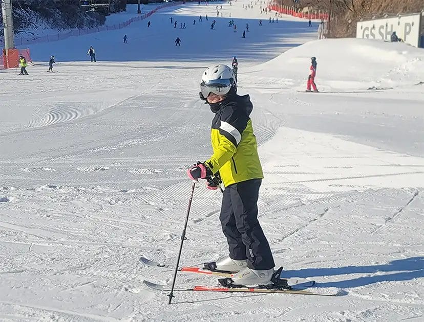 엘리시안강촌 스키강습